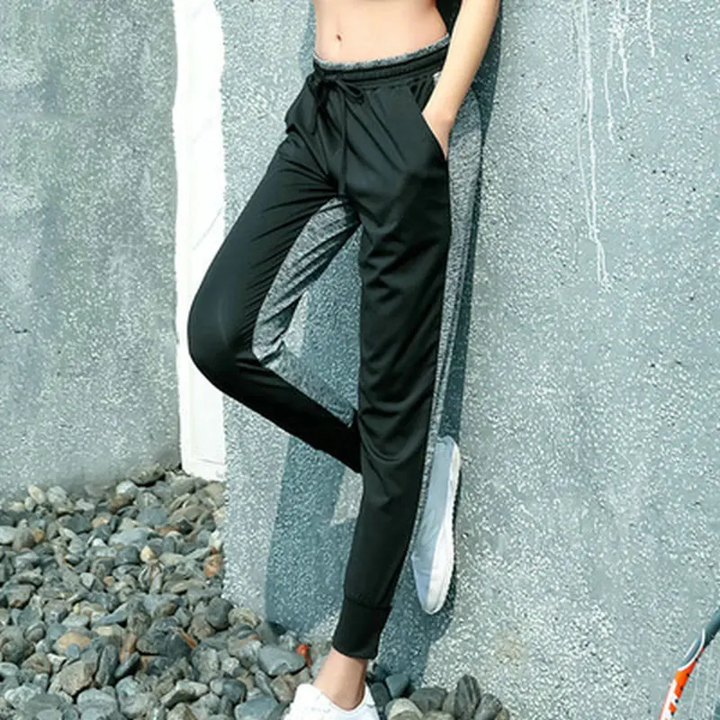 

Aipbunny Women 2017 Loose Athletic Yoga legging Pants Running woman Sports Workout Gym leggins Fitness Tights Sportwear Trousers