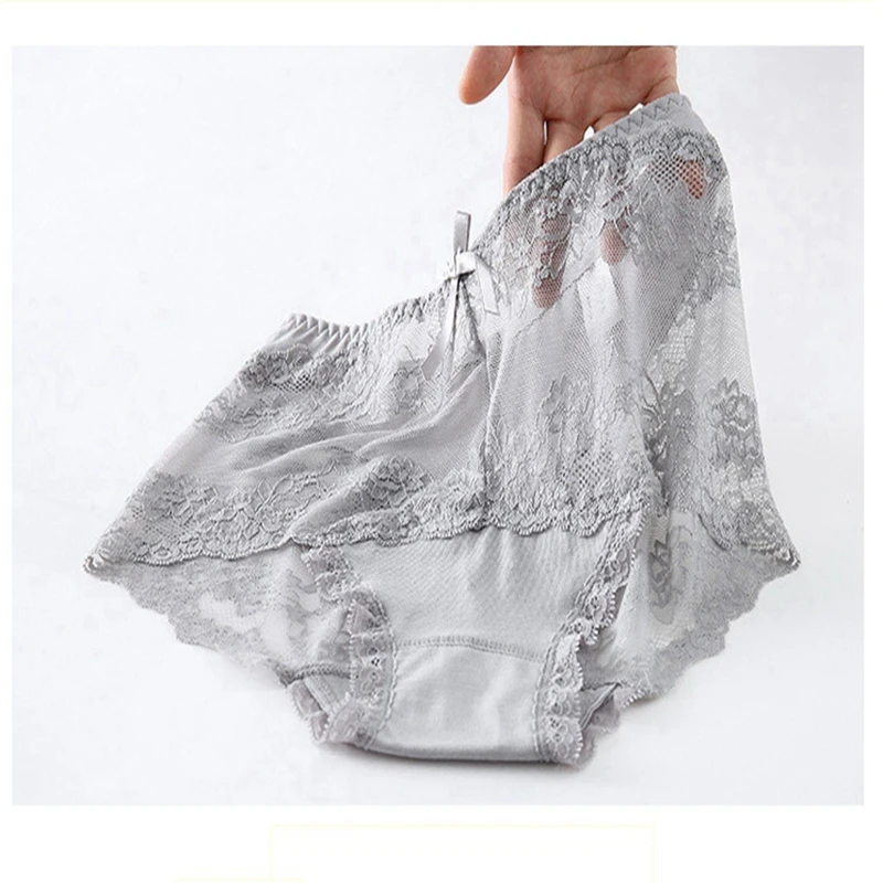 Роскошное нижнее белье 7 цветов женские трусики L XL XXL сексуальные кружевные