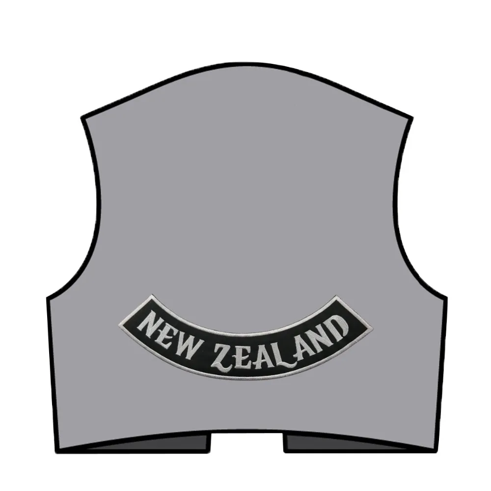 New Zealand rocker patch embroidery iron on patches custom for jacket funk cool stickers free shipping (4)