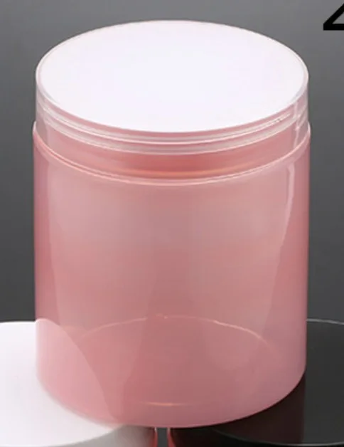 Розовый 250 г Пластик косметический крем Jar 250 мл составляют поли гель-маска для лица лосьон конфеты, таблетки упаковка бутылки 10 шт - Цвет: 8