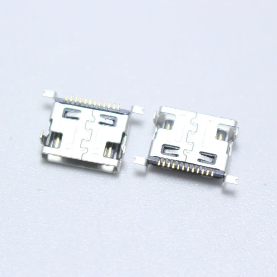 4 шт. SMD USB гнездовой разъем 12-контактный интерфейс передачи данных AF печатная