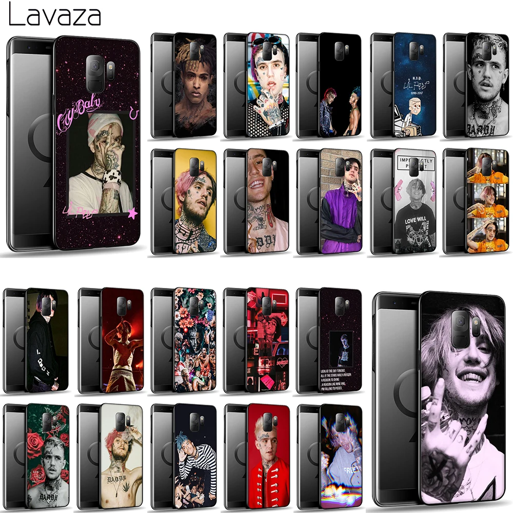 Мягкий ТПУ чехол Lavaza Tentacion Lil Peep Bo для Samsung Galaxy S8 S9 S10 Plus S10e A6 A8 A9 J6 2018 силиконовые