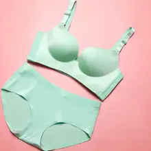 ChenKe Брендовое нижнее белье Vs Secret женский бюстгальтер комплект Женский сексуальный бесшовный бюстгальтер и трусики комплект плюс размер модный бюстгальтер пуш-ап нижнее белье