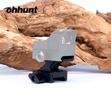 Ohhunt с красным лазером Sight Riser крепления база Ruggedized миниатюрный Пикатинни Вивер рейка крепление для оптического прицел