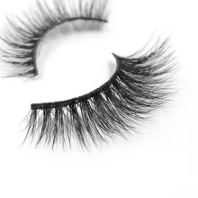 

iflovedekd Mink Eyelashes Crulty Free Handmade 3D Mink Hair Lashes Full Strip Natural Fluffy False Eyelashes 1 Pair 3d-01