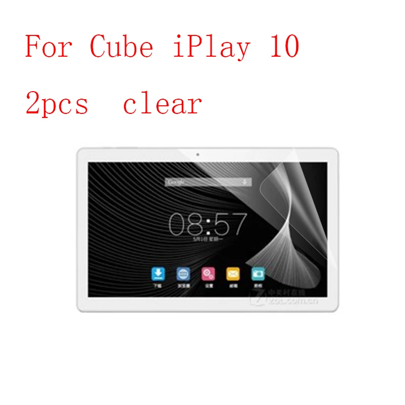 

Clear New HD Clear Anti Shatter Screen Protector Film For Cube iPlay 10 protective 2pcs in 1 package