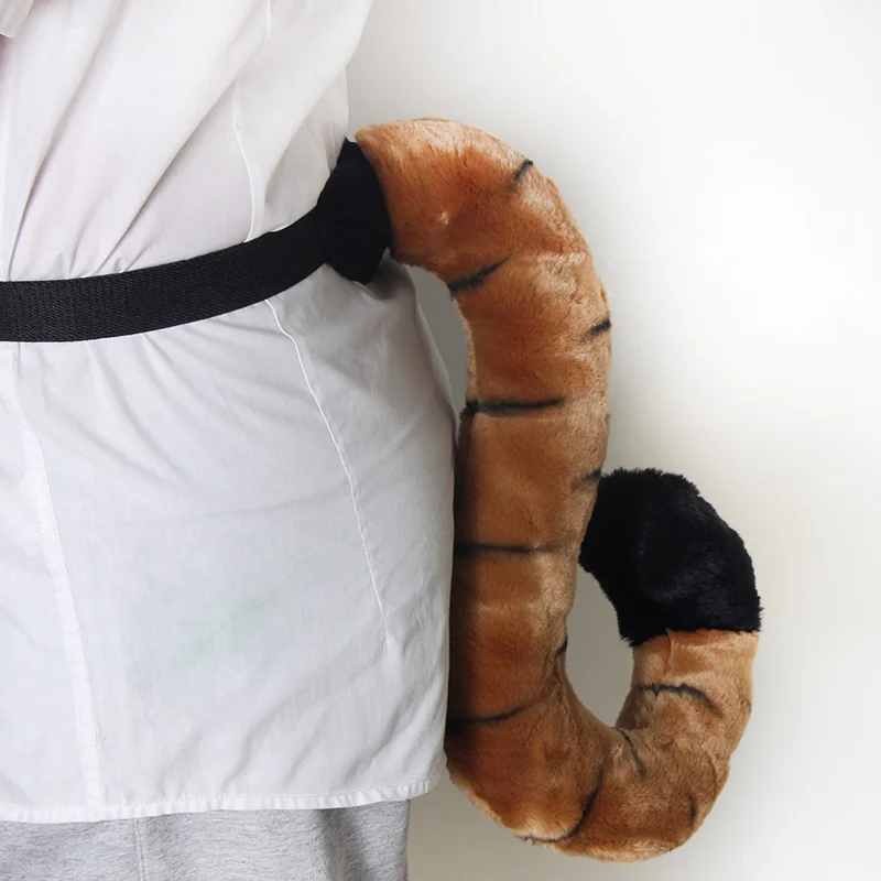 Голова хвоста тигровой лапы плюшевая игрушка Детский костюм|plush toys|tiger pawstoys children |