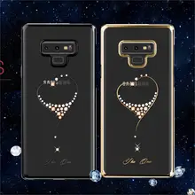 

KINGXBAR for galaxy note 9 slim case Swarovski Diamond Hard PC Case for Samsung Galaxy Note 9 hard case N960 case coque fundas
