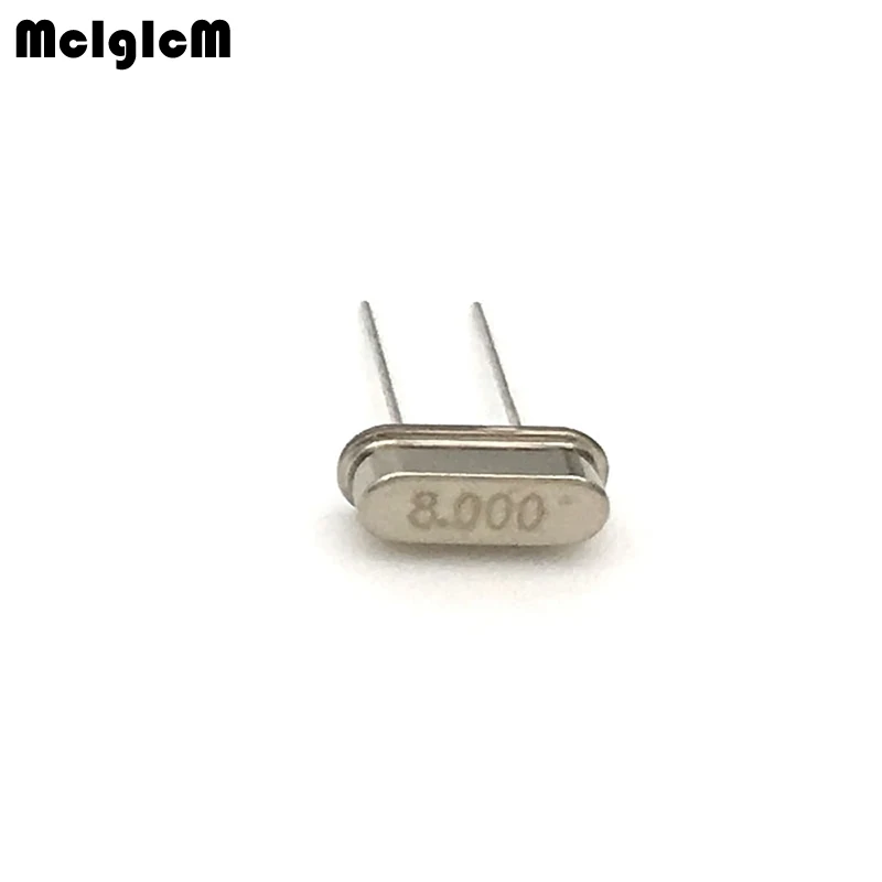 

20pcs hc-49s 8MHz 8.000mhz 20ppm 20pF quartz resonator
