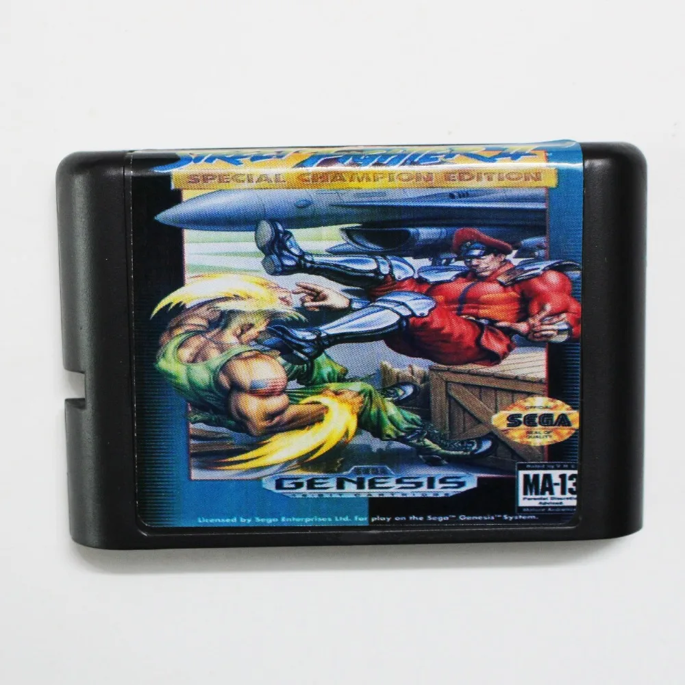 

Street Fighter II Special Champion Edition 16 bit MD Game Card For Sega Mega Drive For Genesis