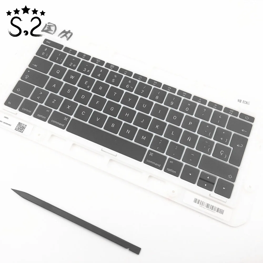 

Keycap Key For Macbook Pro Retina 13.3 inch A1708 Spanish Keyboard Keys Replacement 2016 2017 year