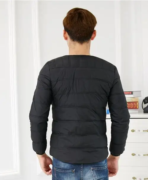 Men's warm cotton top short bottom coat jacket O28 Men's warm cotton top short bottom coat jacket O28