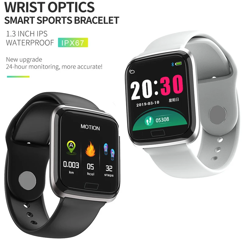 

Sport Tracker Smart Watch CY05 Color Screen Blood Pressure Heart Rate Smartwatch Sleep Monitor Sedentary Reminder Smart Health