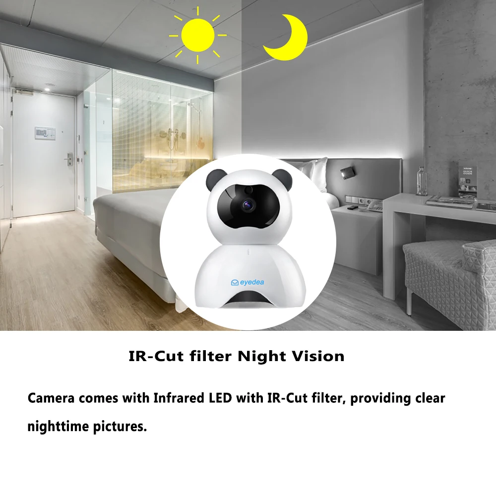 HD 1080P Wireless WIFI Security Camera Video Surveillance P2P mini CCTV Family security Camara Baby Monitor Smart PTZ Camera