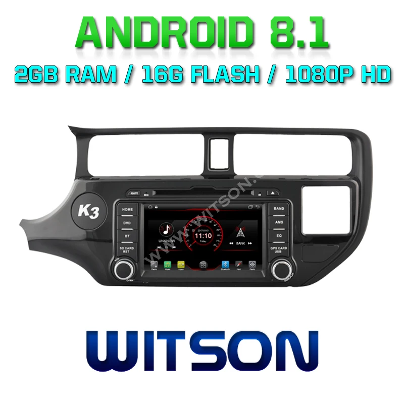 

WITSON Android 9.1 CAR DVD PLAYER FOR KIA K3/RIO CAR DVD MIRROR LINK 16GB Inand /DVR/ OBD/DAB 1080P HD