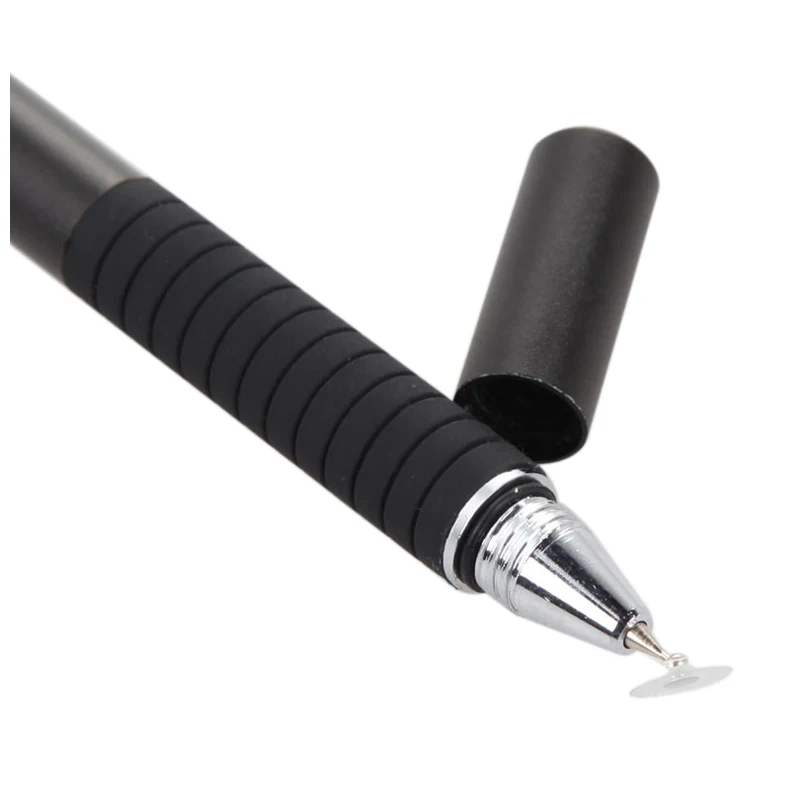 

2 in 1 Multifunction Fine Point Round Thin Tip Touch Screen Pen Capacitive Stylus Pen For Smart Phone Tablet Pad