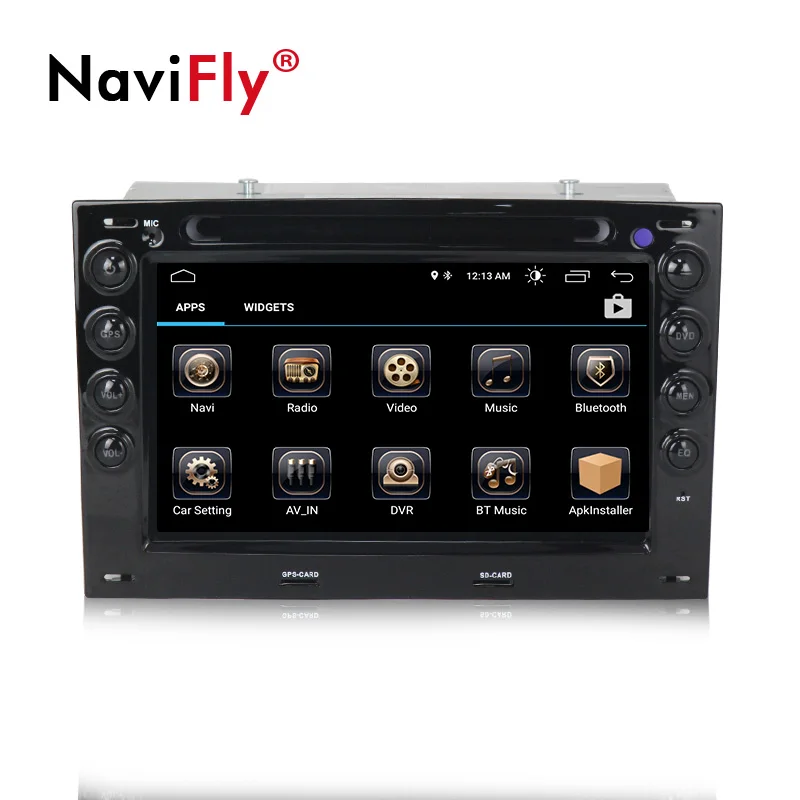 Excellent NaviFly 2 Din Car DVD Radio player for Renault Megane 2 2003-2010 Android 8.1 Multimedia GPS navigation HD FM stereo Head Unit 2