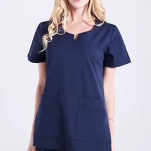 Для женщин медицинские униформа медсестры больницы наборы скрабов Лето Операционная спецодежды Сверхлегкий Прохладный врач-медсестра наряды форма