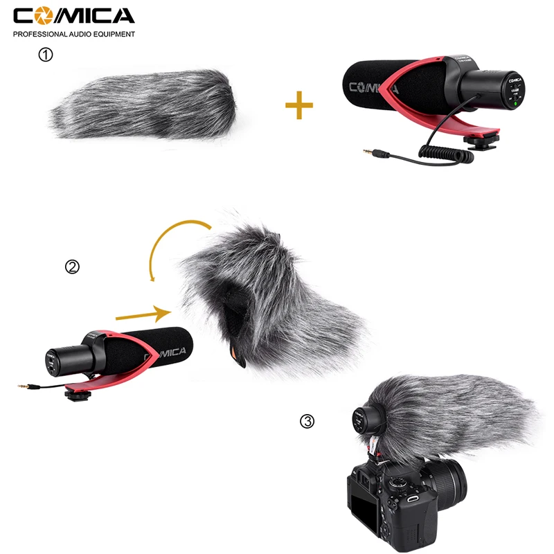 Comica V30 PRO Video Microphone Directional