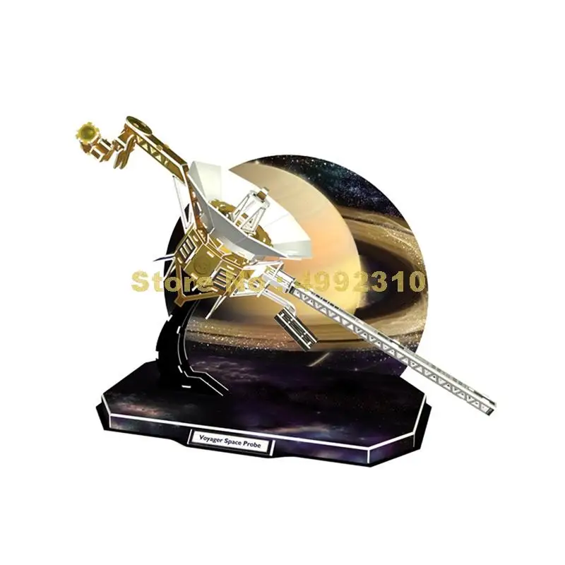 71 шт. 3d бумажный зонд voyager space игрушка пазл|Пазлы| |