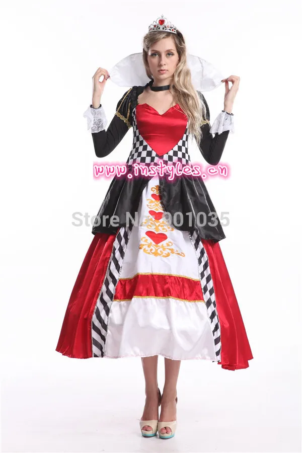 ALICE in WONDERLAND Fancy Dress Costume Adult Ladies