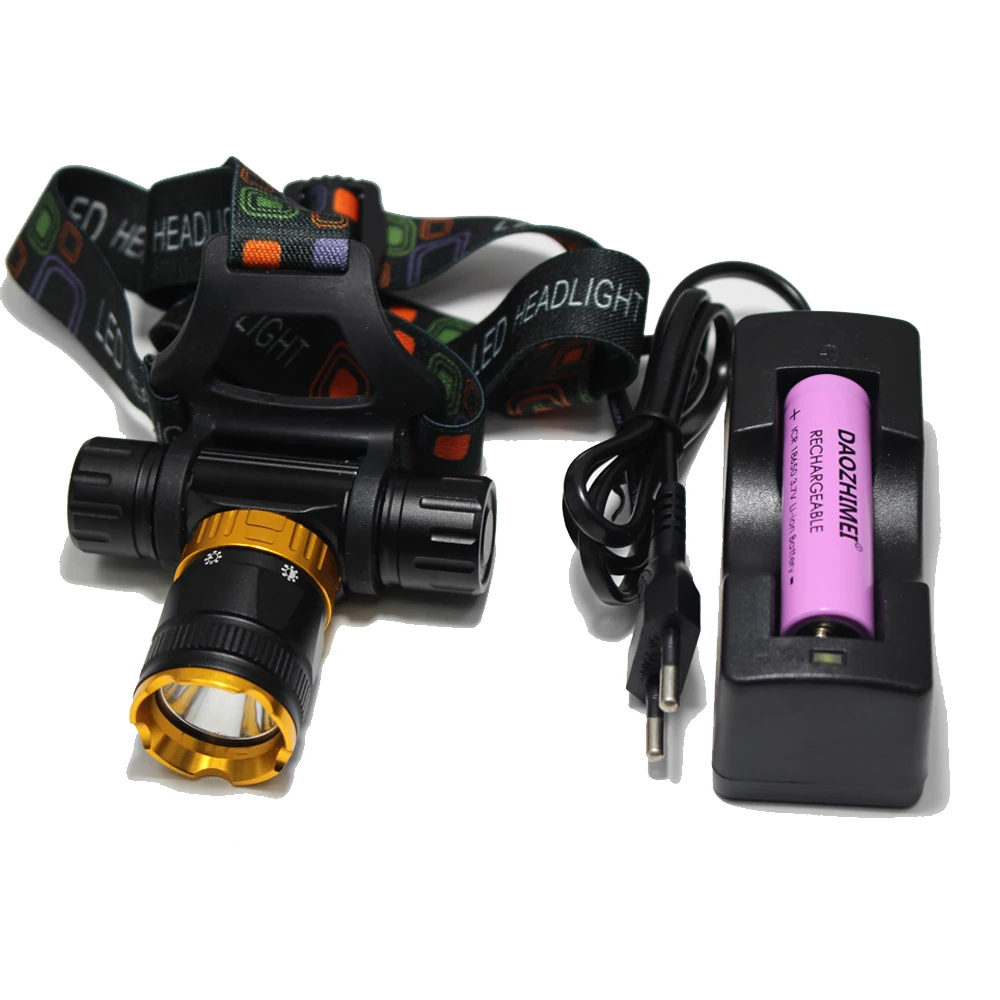 4000 Lumen-T6 spearfishing الغوص مصباح الرأس العلوي للماء Led الإضاءة LED كشافات الشعلة + 1*18650 بطارية + AC/شاحن 4000 Lumen-T6 spearfishing الغوص مصباح الرأس العلوي للماء Led الإضاءة LED كشافات الشعلة + 1*18650 بطارية + AC/شاحن
