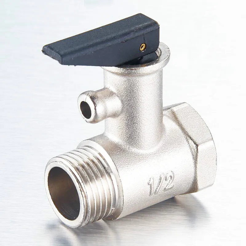 1 pc 2mm connector copper electric water heater relief exhaust valve safety valve btahroom kitchen - Kitchen Sink Diverter Valve 1 pc 2mm connector copper electric water heater relief exhaust valve safety valve btahroom kitchen - Kitchen Sink Diverter Valve