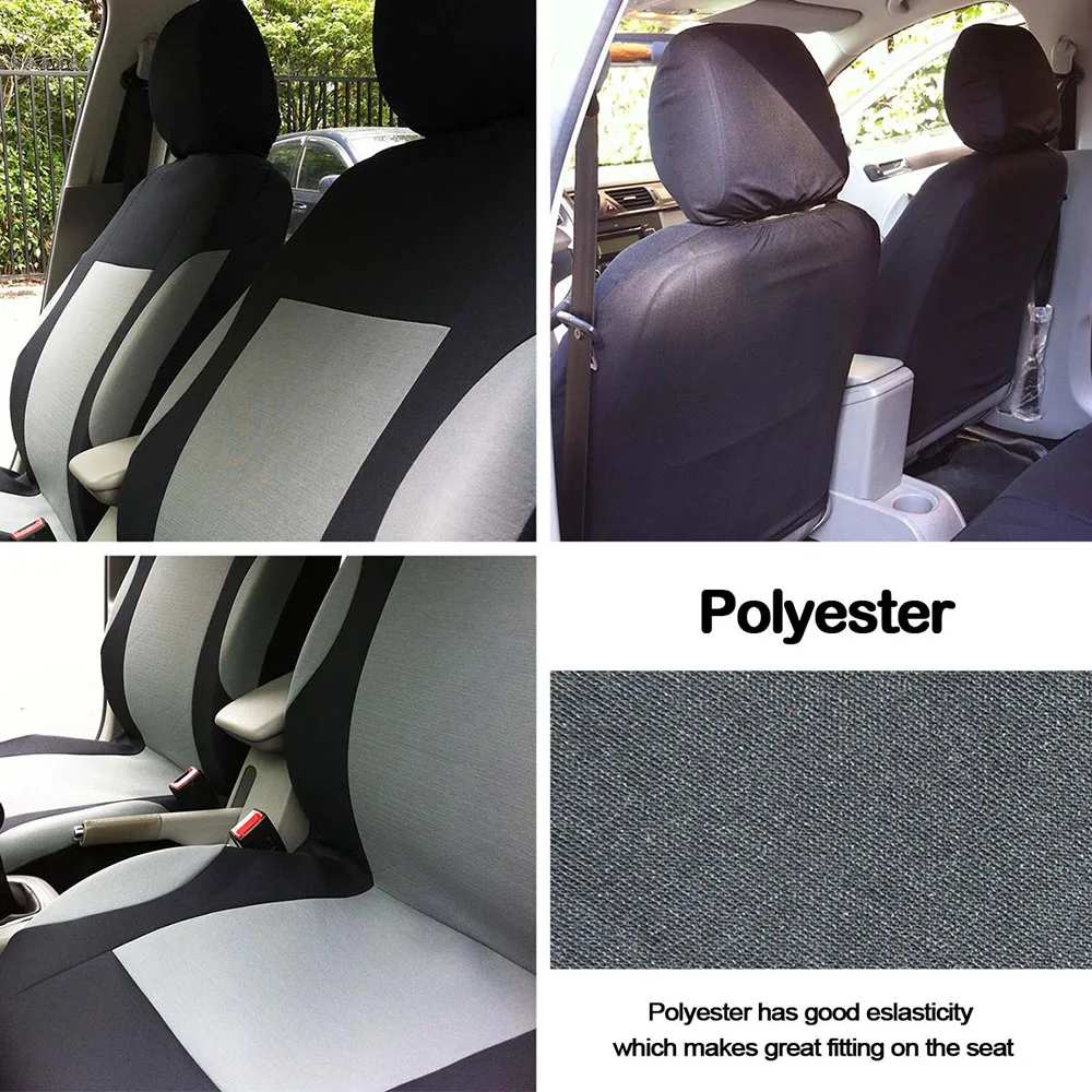 Пыльник полный набор Универсальный Стайлинг авто аксессуары для интерьера модные автомобильные чехлы для сидений