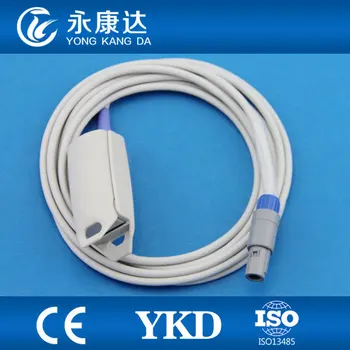 

2pcs/pack Adult finger clip spo2 sensor for Biolight M6 M12 M66 series with 5pin 3m surgical supplies