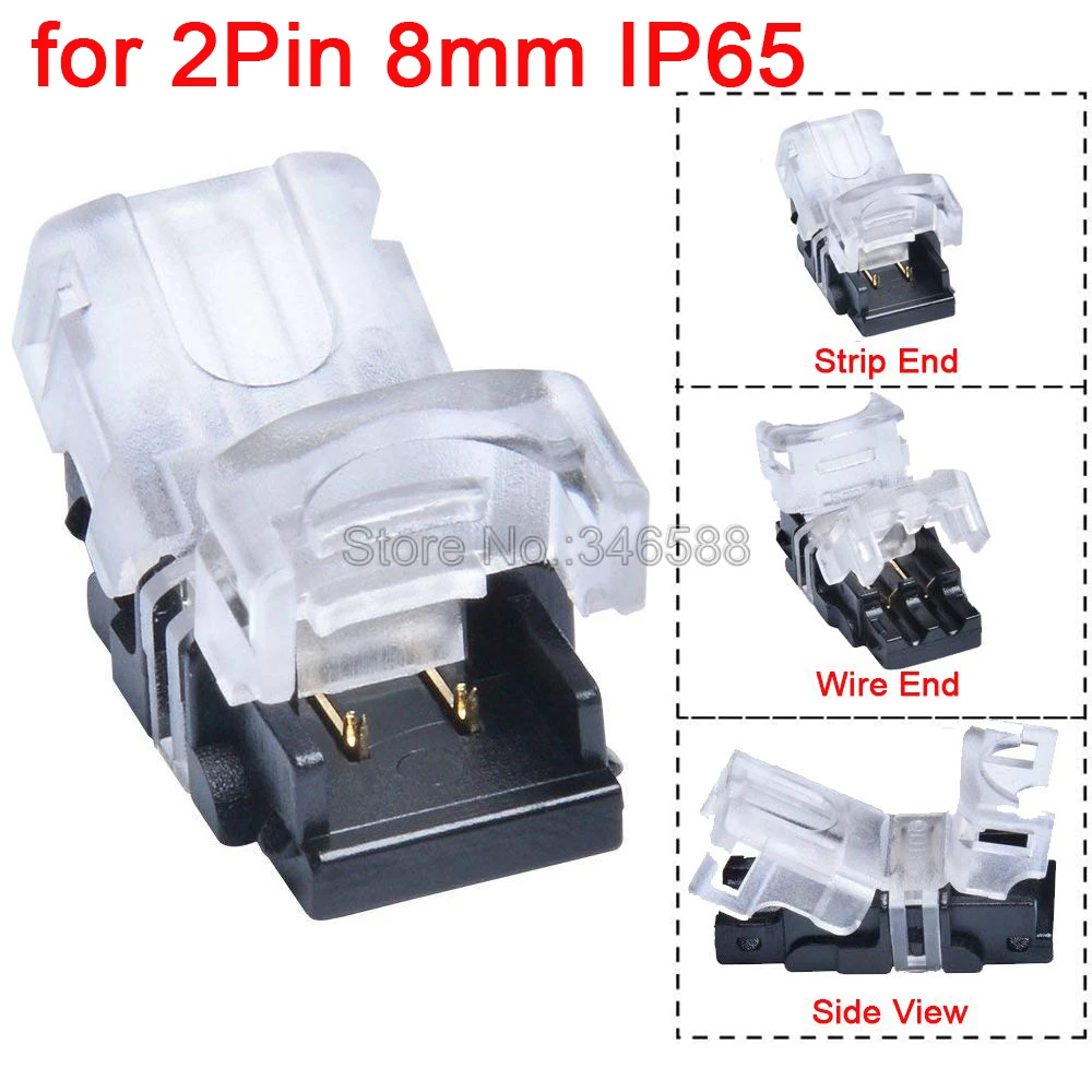 2Pin 8mm IP65