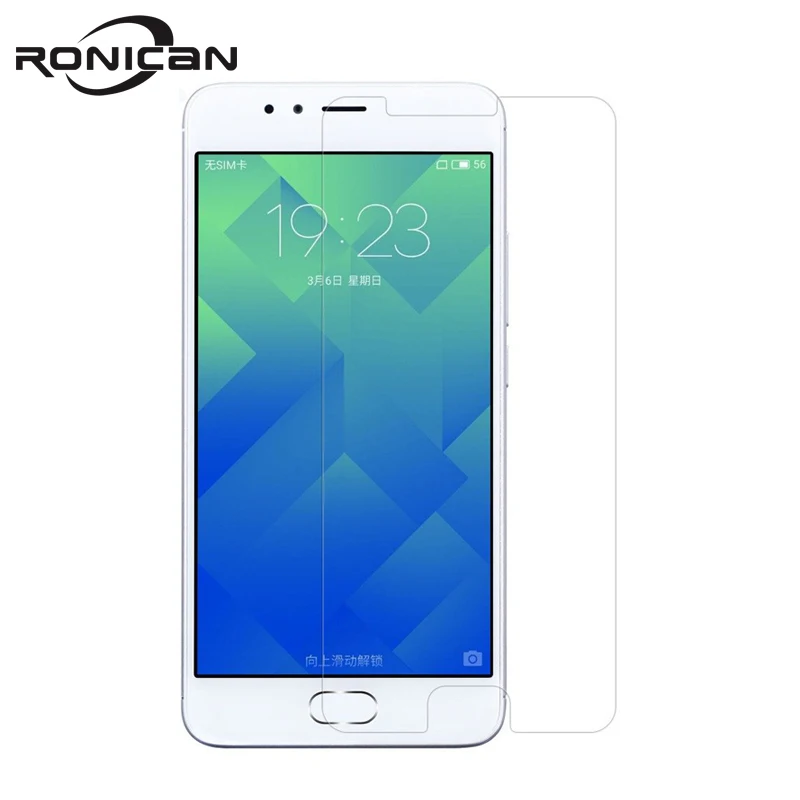 

RONICAN Tempered Glass for Meizu M5s M5 on Screen Protector 9H 2.5D 0.26MM Phone Protection Film for Meizu M5 s Tempered Glass