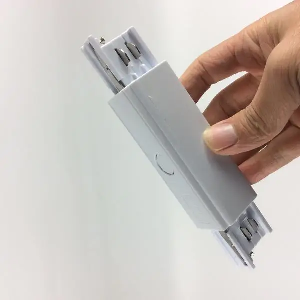 

Aluminum Track Bar Conductive Connector/Power Feeds for European Standard 4 Wires/3 Phase 4" LED Track Rail