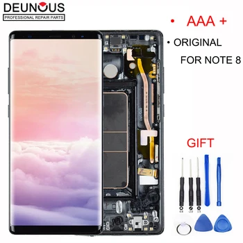 

6.3" Amoled For Samsung Note 8 LCD Note8 Lcd Display Touch Screen Digitizer Assembly For Samsung Pro N9500 N9500F N900D N900DS