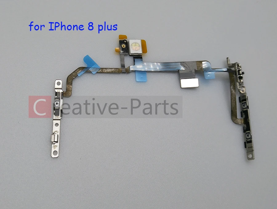

Original Power Button Flex Complete For Apple iPhone 8 Plus 5.5 inch Switch On/Off Control Sensor Volume Cable Ribbon Repair