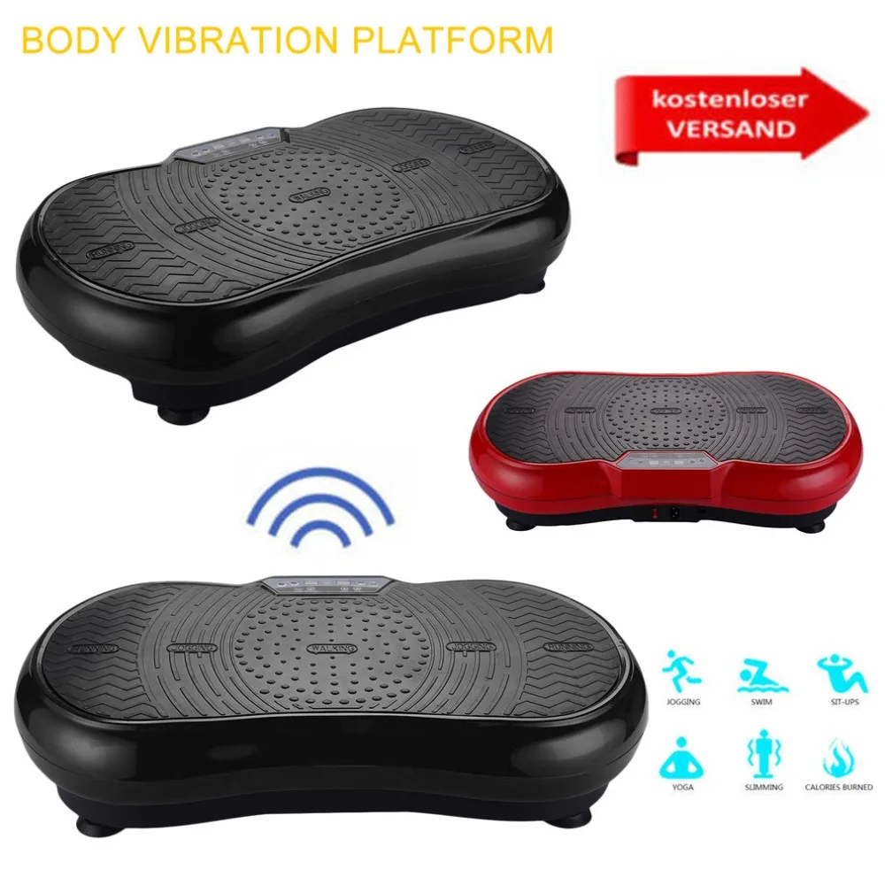 

Ultrathin Body Vibration Platform Weight Loss Equipment Vibration Plate Machine Workout Trainer Exercise Machine UK Plug