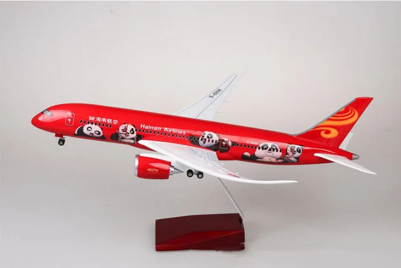 43 см новая и прекрасная авиакомпания Hainan масштаб 1/130 самолёт Боинга B787 китайская