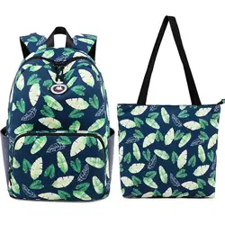 Водостойкий рюкзак с принтом для женщин милый 14 15 дюймов школьные сумки для ноутбука для подростков обувь девочек Kawaii