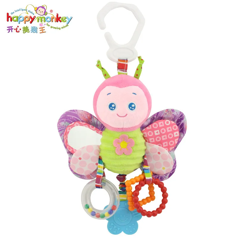Детская коляска для новорожденных подвесная игрушка милая кукла животное