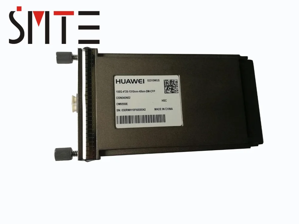 

SMF 1310nm 10km LC 100000Mbit/s CFP OSN010N04 100g-4*25-10km-1310nm-CFP 02310WUS OM9550E 34060634 FTLC1183RDNL-HW
