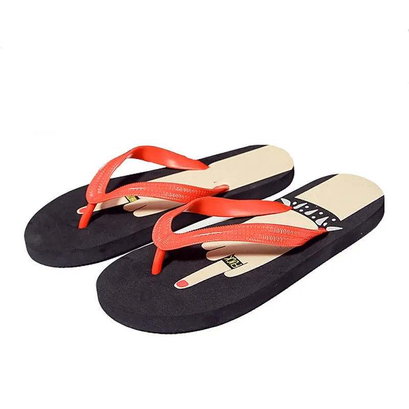 designer beach flip flops