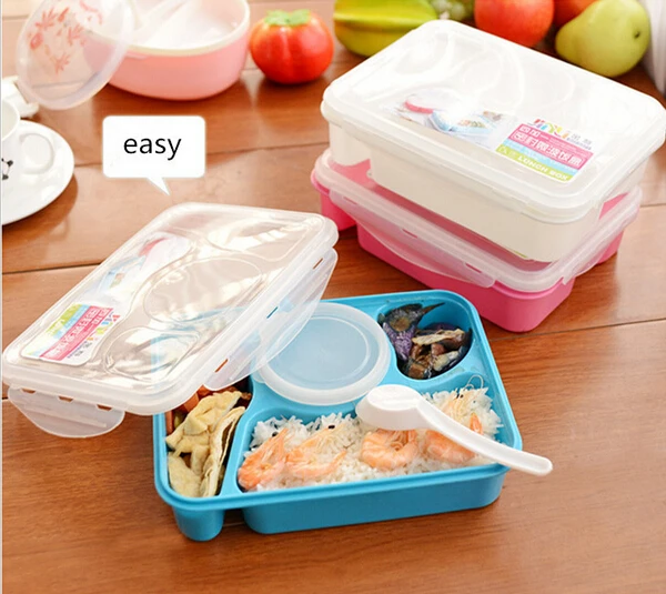 New Zealand Sistema Lunch Box Portable Sandwich Bread Box Microwave Oven  Children's School Office Fruit Bento Salad Box - AliExpress