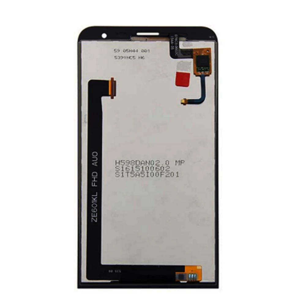 Cena Dla Asus ZenFone 2 Laser ZE601KL LCD Z011D ZE601K wyświetlacz Panel dotykowy wymienne części digitizera z ramą i narzędziami