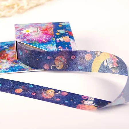 15 мм X 5 м набор милых декоративных животных DIY планировщик Маскировочные ленты