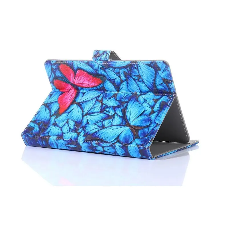 

Myslc Printed Cover for Pixus hiPower 10.1 inch Tablet Universal PU Leather Stand Case