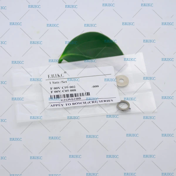 ERIKC F00VC99002 1.34mm Ceramic Ball F00VC05008 Common Rail Injector Gasket Seal Repair Kits for 0445120# Series  (8)