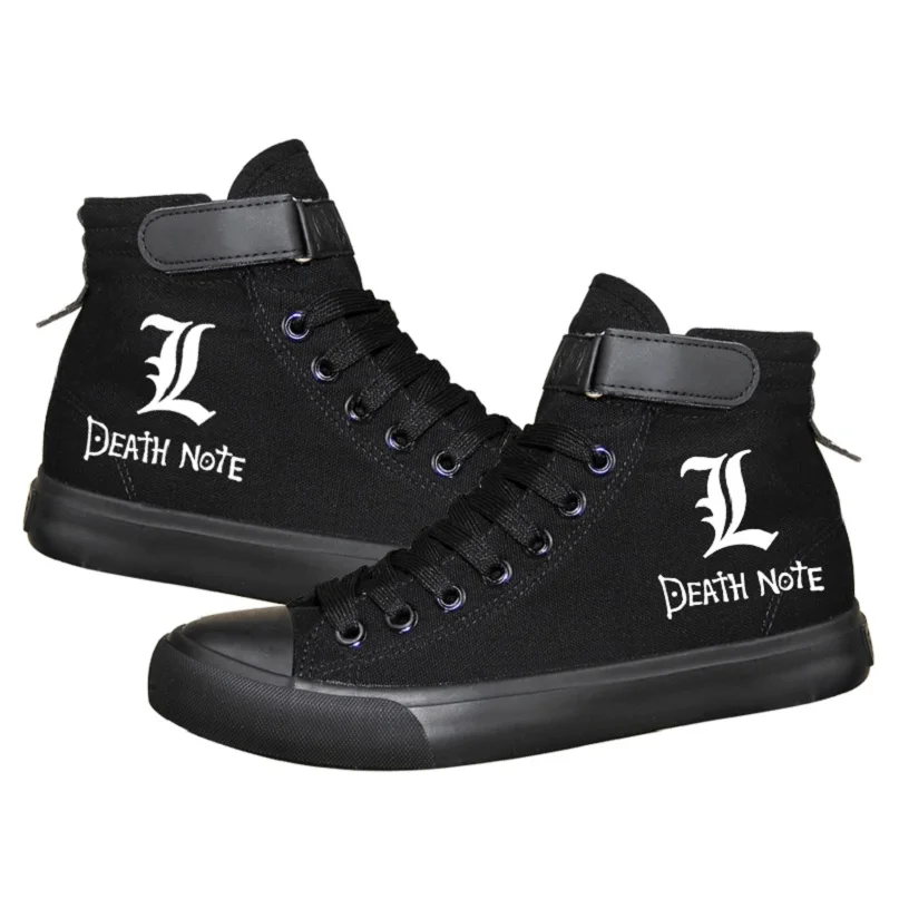 High-Q Unisex Anime Death Note Yagami Light Casual Canvas Shoes plimsolls High-Q Unisex Anime Death Note Yagami Light Casual Canvas Shoes plimsolls