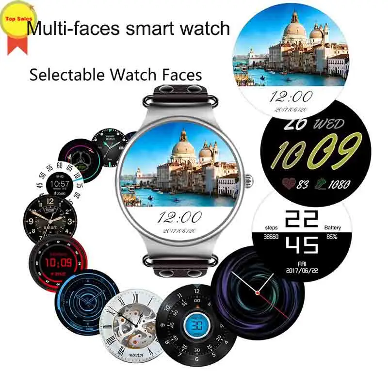 Wristwatch 2019 Smart watch 3G WIFI GPS SIM Card Android 5.1OS Heart Rate Monitor Pedometer for iOS Android Phone PK KW88 KW99 Wristwatch 2019 Smart watch 3G WIFI GPS SIM Card Android 5.1OS Heart Rate Monitor Pedometer for iOS Android Phone PK KW88 KW99