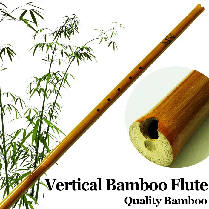

Chinese Vertical Bamboo Flute Ethnic Traditional Wood Wind Musical Instrument Bambu Flauta Beginner Xiao 6Hole Handmade F/ G