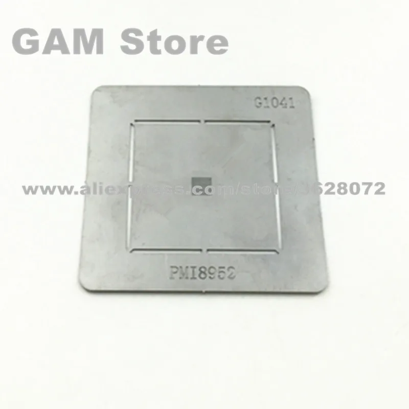 

PMI8952 BGA Stencil For Redmi Power Supply IC Chip Reballing Pin BGA Direct Heating Template G1041
