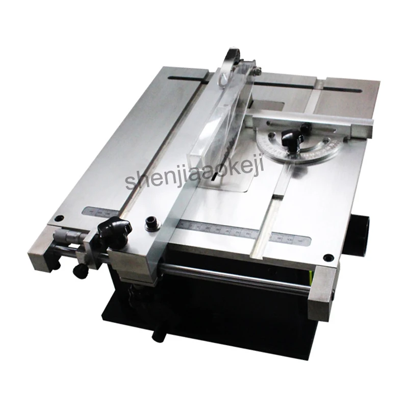 Woodworking machinery Table Saw Micro Small Table Sawing machine Circular Saw Mini Precision Table Saw 220v240w 1pc metal saw machinery portable sawing machine low noise small metalworking sawing machine with english manual